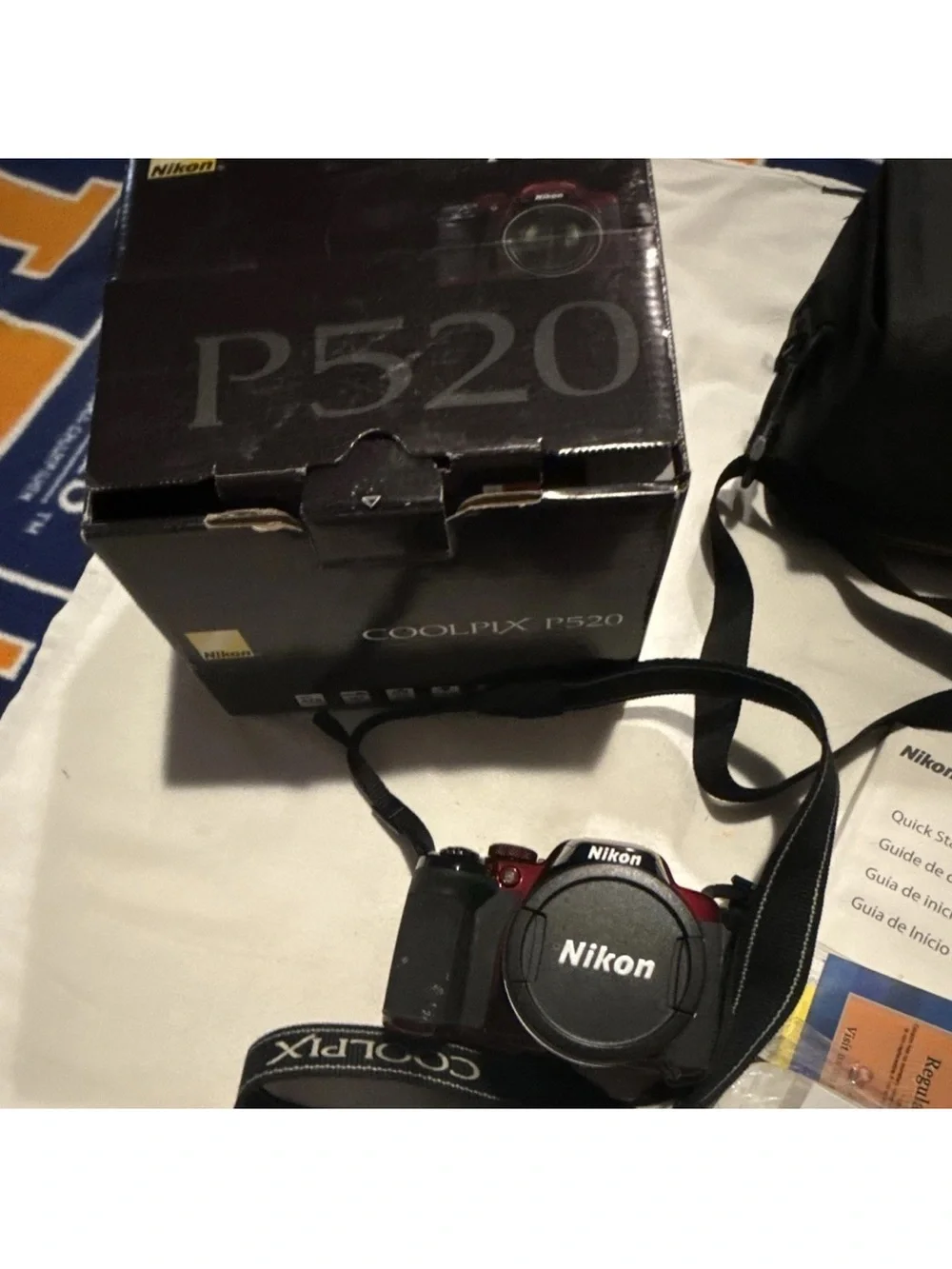 Nikon COOLPIX P520 Digital Camera Bundle in Black and Red Accents p4